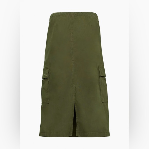 Aritzia TNA Squad Parachute midi cargo skirt - XS - Fatigue - Picture 2 of 5